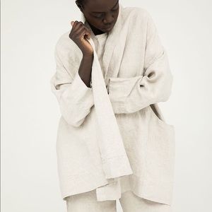 Elizabeth Suzann Flax Linen Clyde Jacket Small